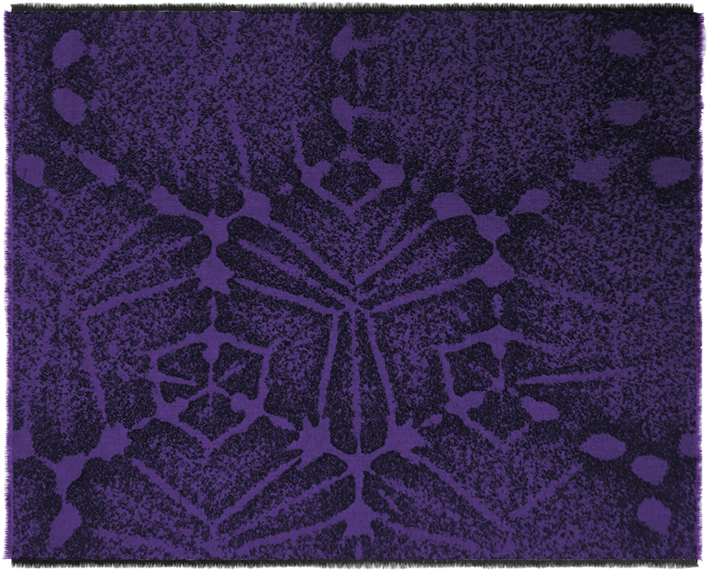 mille fiabe textil tischset jacquardgewebe violett v